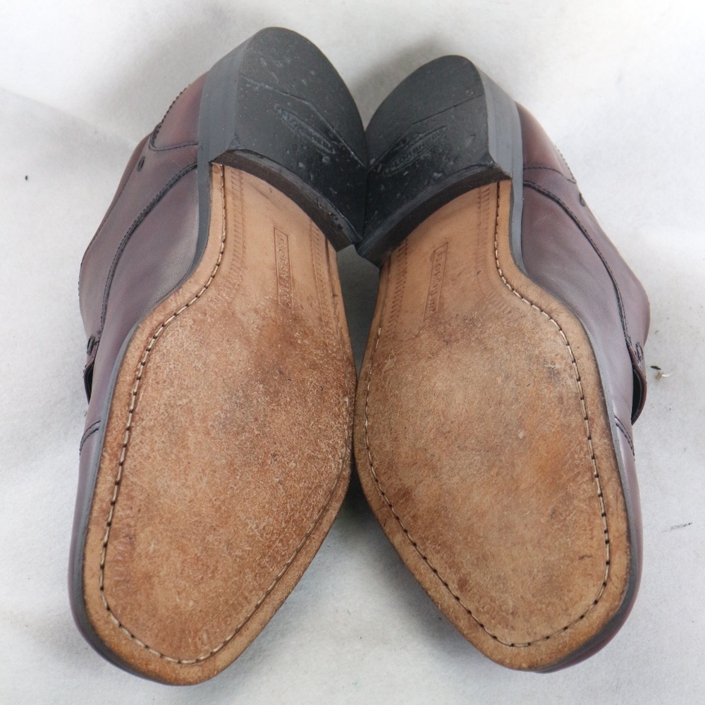 FLORSHEIM Welles Burgundy Cap Toe Oxford Shoes Sz 15 3E - Picture 8 of 8